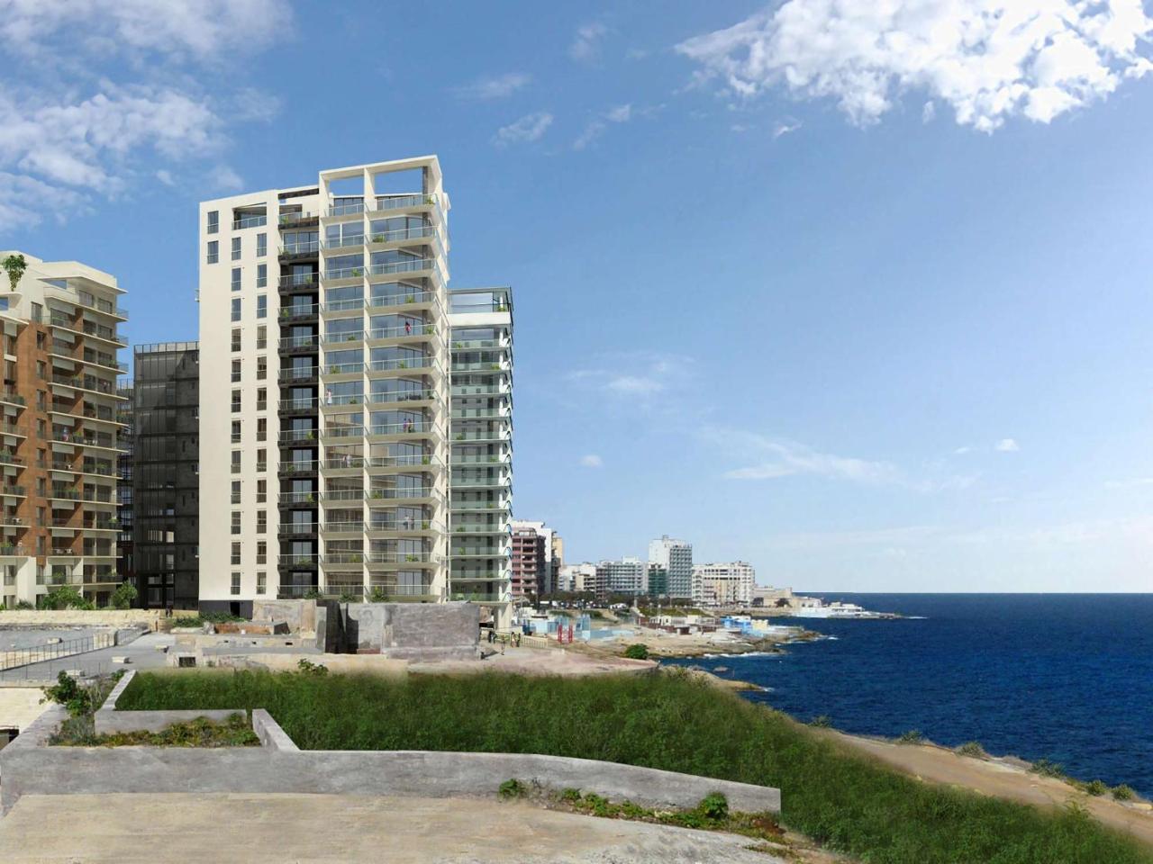 Apartment With Pool Слима Екстериор снимка